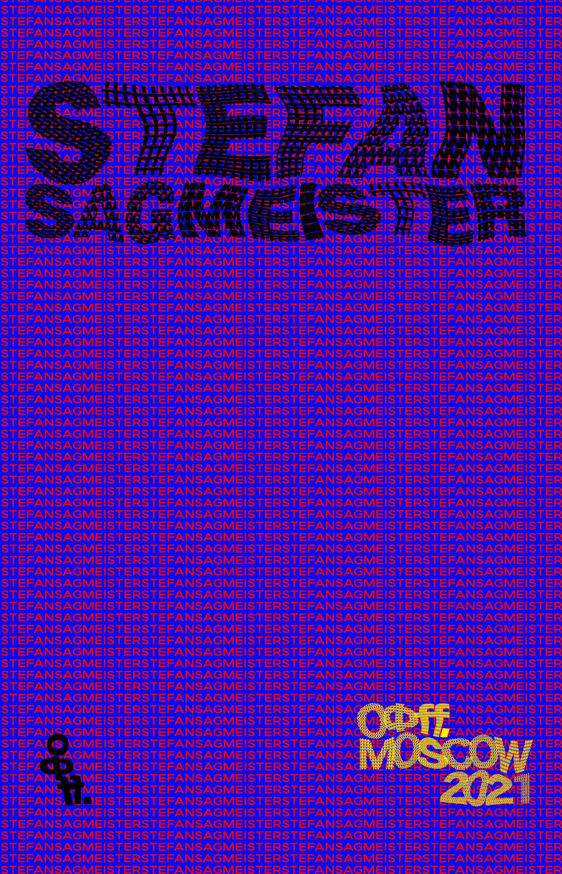 Poster for the graphic design festival