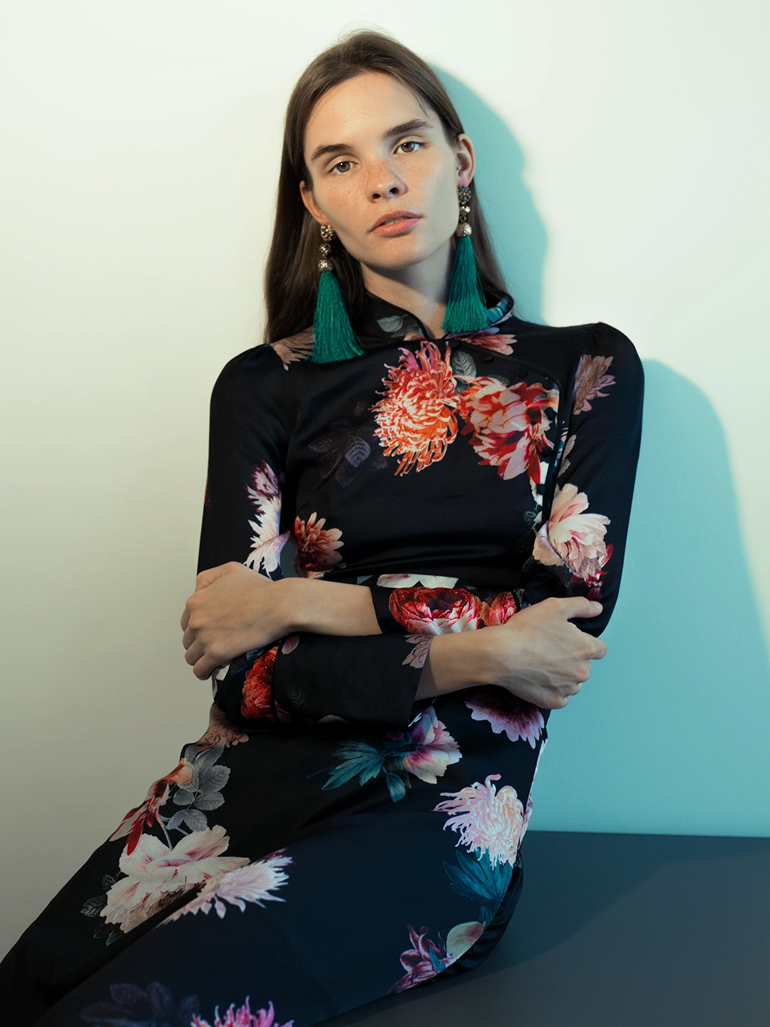 Fashion photograph of a female model