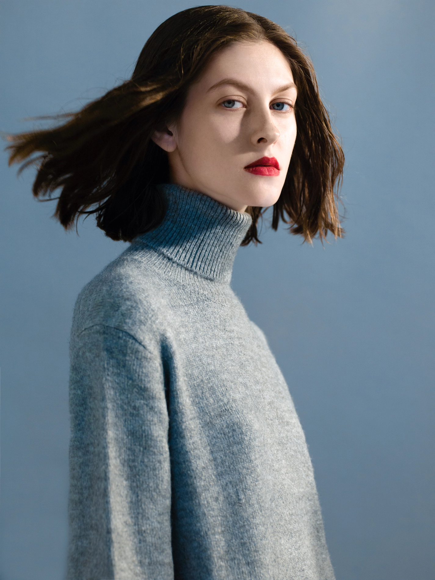 Fashion photograph of a female model