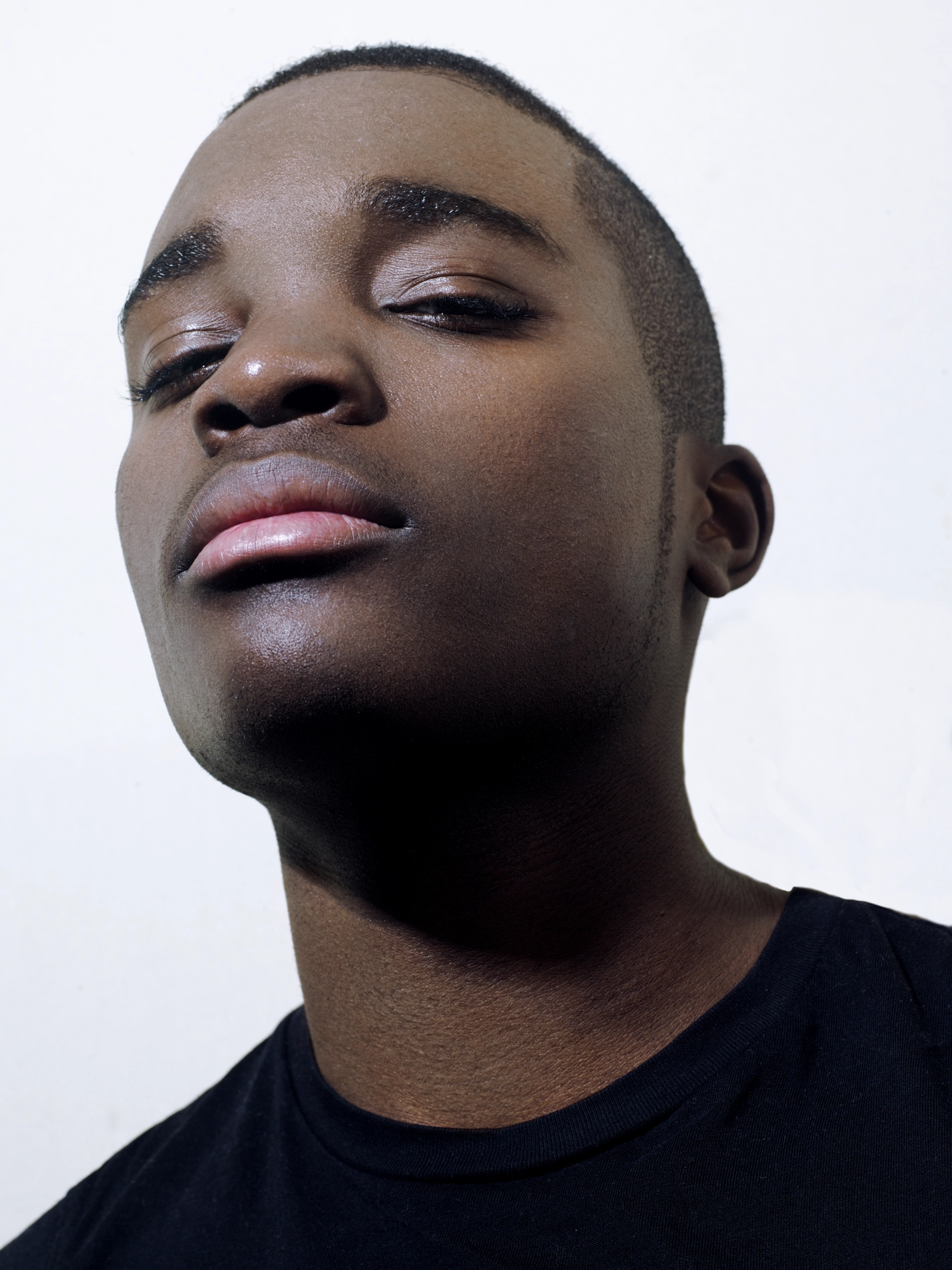Fashion photograph of a male model